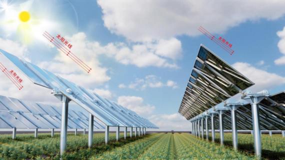 折叠式双轴跟踪光伏支架受到社会各界高度认可